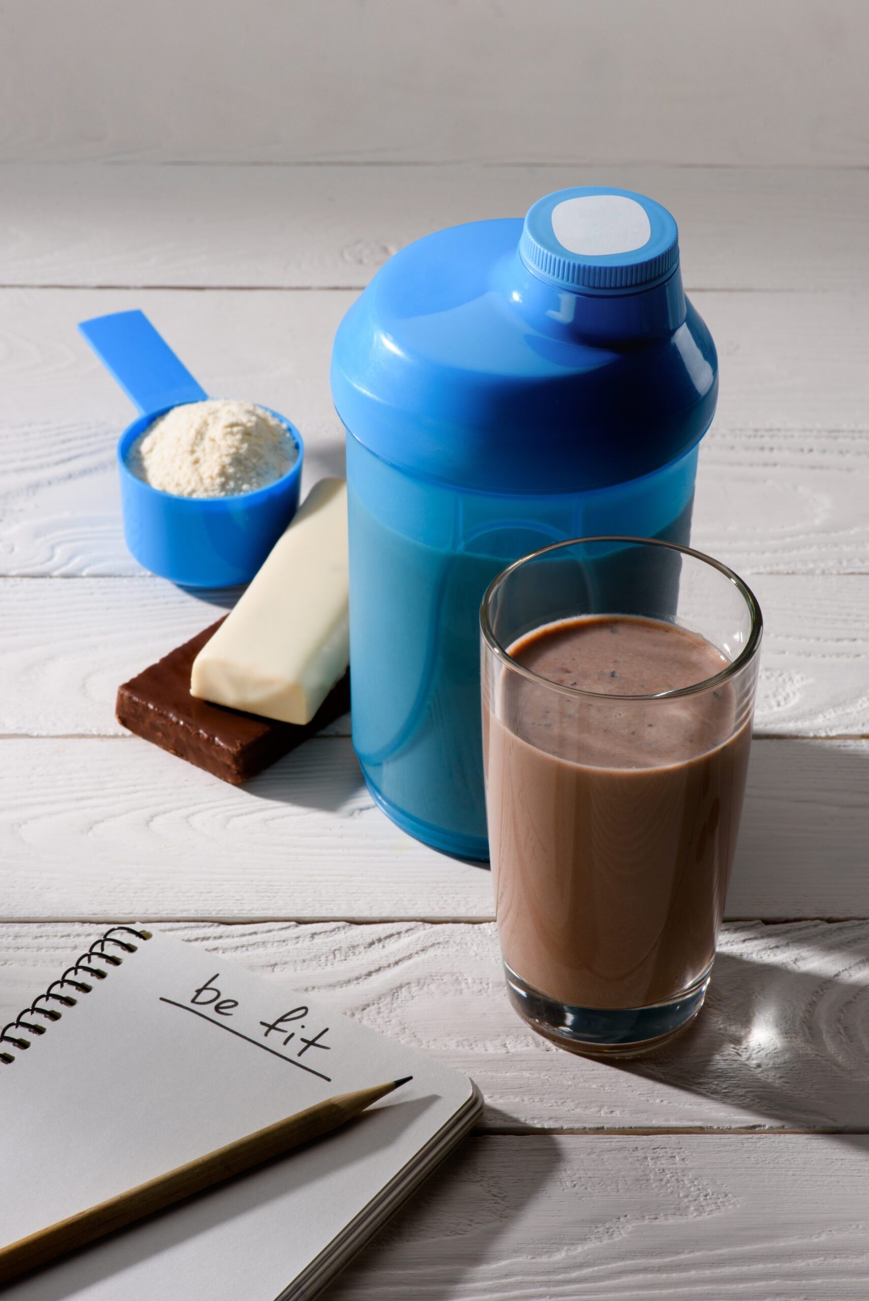 chocolate protein shake