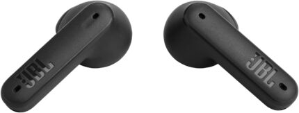 JBL Tune Flex earbuds pair with JBL logo visible